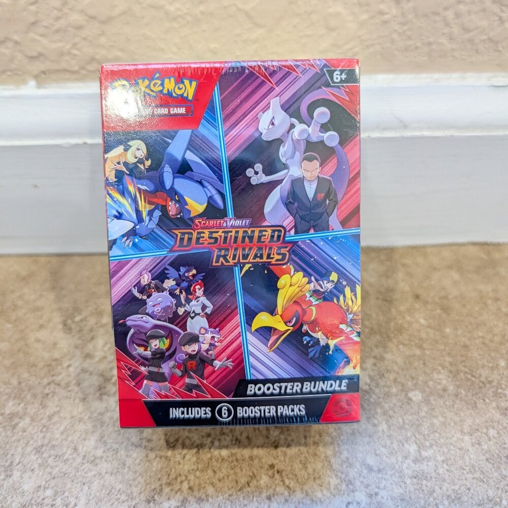 Pokémon Pokemon TCG: Scarlet & Violet: Destined Rivals 6 Booster Bundle Sealed